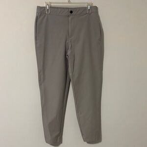 Banana Republic Men's Gray 100% Polyester Chinos